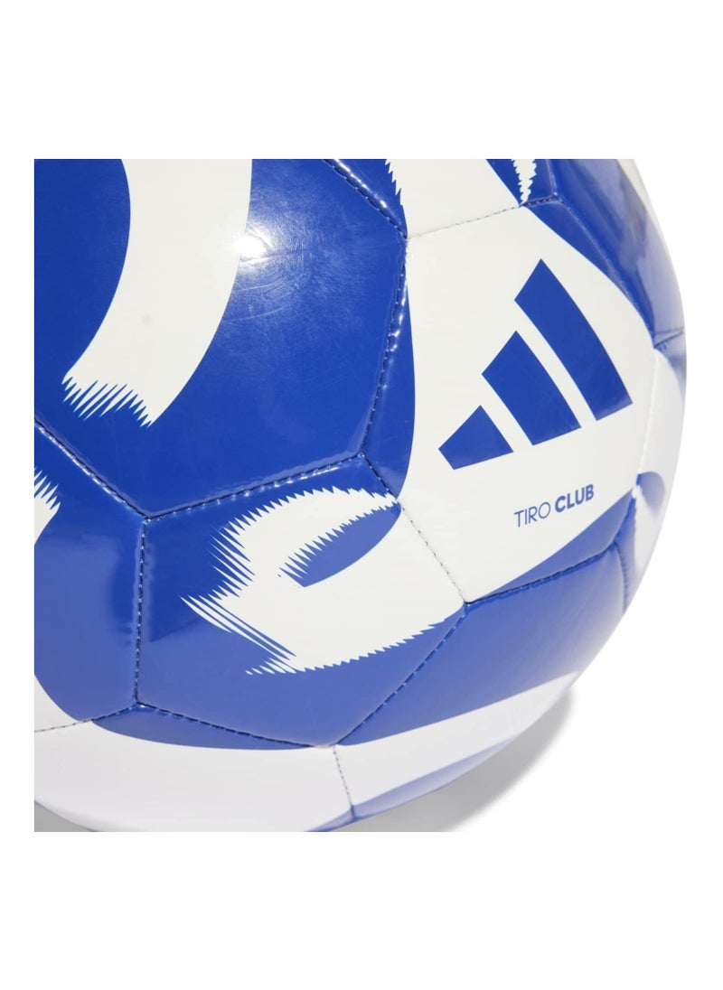 Adidas Adidas TIRO CLB WHITE/ROYBLU FOOTBALL/SOCCER BALL (MACHINE-STITCHED) HZ4168 for Unisex white  - Image 4