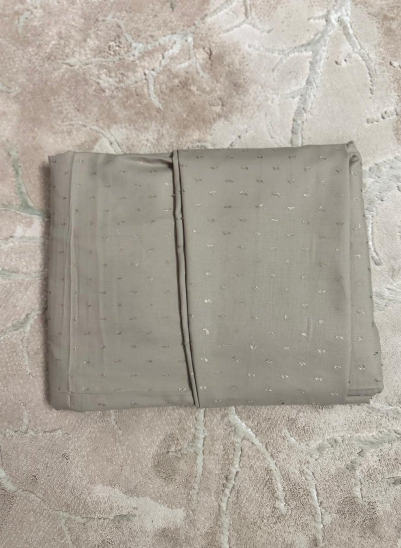 Brides Polka dot prayer jalal with sleeves and side tie - Image 2