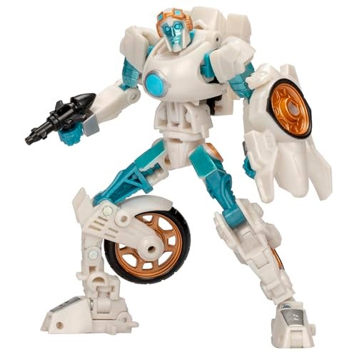 TRANSFORMERS تحويلات إيرث سبارك فئة ديلوكس تيران ثراش 5 إنش شخصية عمل روبوت تتحول في 22 خطوة ألعاب تفاعلية للأولاد والبنات من عمر 6 سنوات وما فوق - Image 1