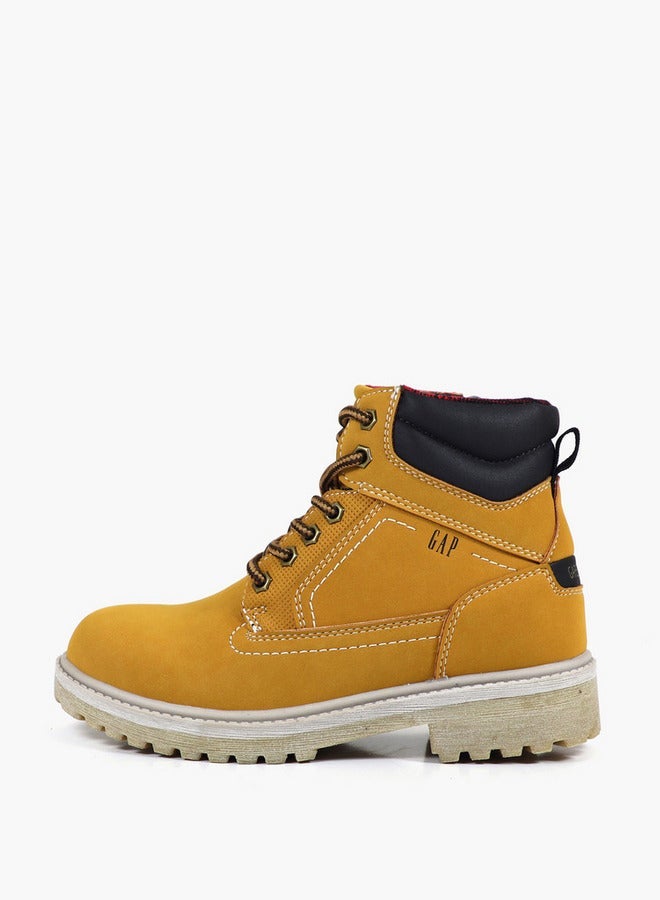 GAP Boys' DAYTON MID LACE II Boots with Zip Closure - GPK5218050487 - Image 3