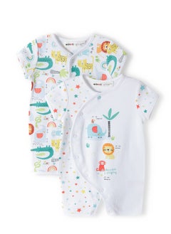 MINOTI Baby Unisex2-Pack Romper  - Image 1
