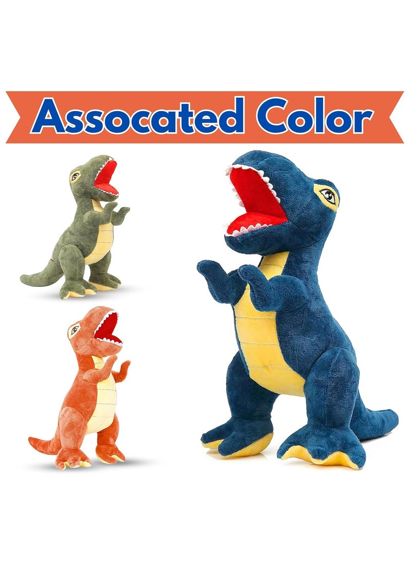 ARGT لعبة ديناصور محشوة - 47 سم دمية تي-ريكس الناعمة، وسادة حيوانات محشوة، ديناصور محشوة لطيف للأطفال، الأولاد، البنات، الرضع، ديكور الغرفة - وسادة محشوة لطيفة هدية لعيد الميلاد، عيد الميلاد، حضانة والسفر - Image 5