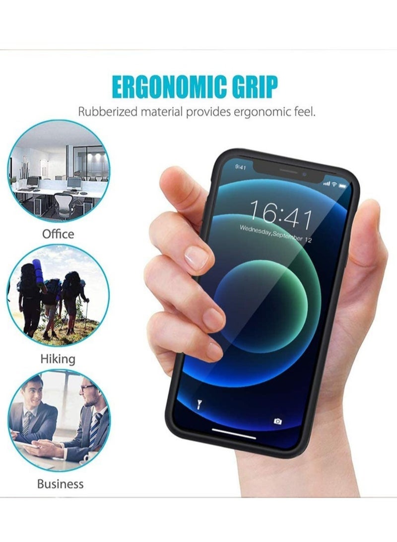 ELTRAZONE Battery Case for iPhone 14 Pro Max, 4500mAh Rechargeable Portable Charging Case for iPhone 14 Pro Max (6.7 inch) Extended Battery Pack Protective Charger Case (Black) - Image 4
