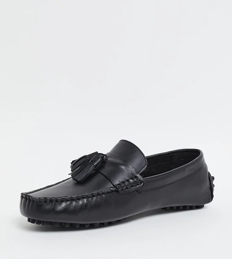 Hush Puppies Hush Puppies Men's Black Moccasins/Loafer