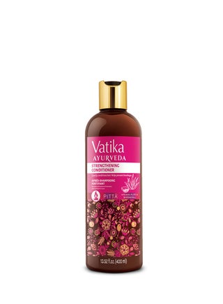 Vatika Ayurveda Strengthening Conditioner (For Pitta) | Enriched with Aloe and Bhringraj | For Ultimate Hair Management - 400 ml