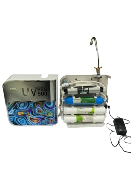 WELLON نظام تنقية WELLON UV PRO 500 للأشعة فوق البنفسجية مياه نقية صحة مثالية مناسب للمياه البلدية غير مناسب لمياه الآبار أو صهاريج المياه - Image 4