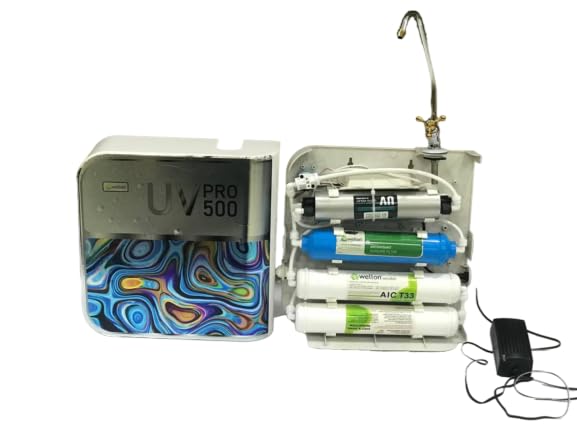 WELLON نظام تنقية WELLON UV PRO 500 للأشعة فوق البنفسجية مياه نقية صحة مثالية مناسب للمياه البلدية غير مناسب لمياه الآبار أو صهاريج المياه - Image 5