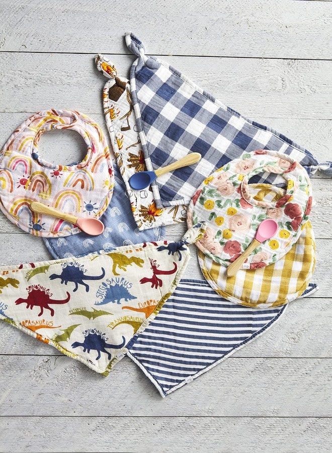 Mud Pie Bib and Silicone Spoon Set, S'mores - Image 4