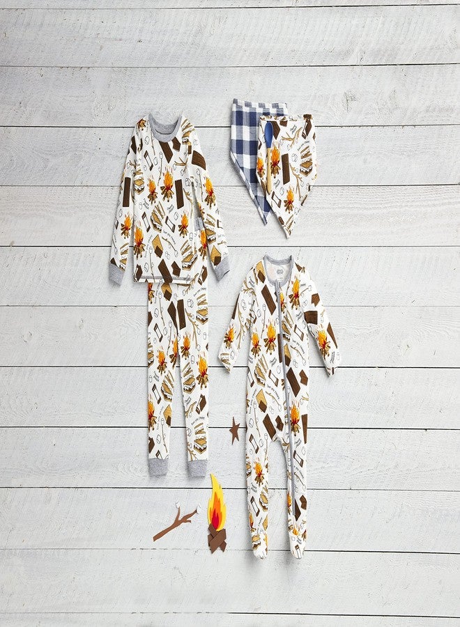 Mud Pie Bib and Silicone Spoon Set, S'mores - Image 3