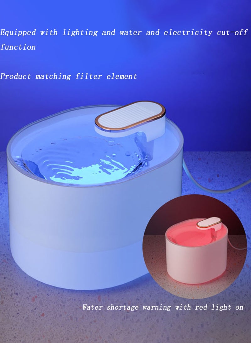 Kidle 3L Large Capacity Cat Water Fountain Pet Intelligent Water Dispenser Water Tank Silent Automatic Circulation for Cats and Dogs - Image 2