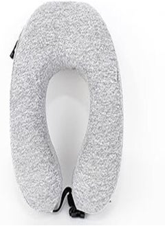 Generic Comfy Neck Support Soft Memory Foam Travel Neck Pillow U-Shape For Car, Travel, Office,Airplane and Gifts - Light Grey
