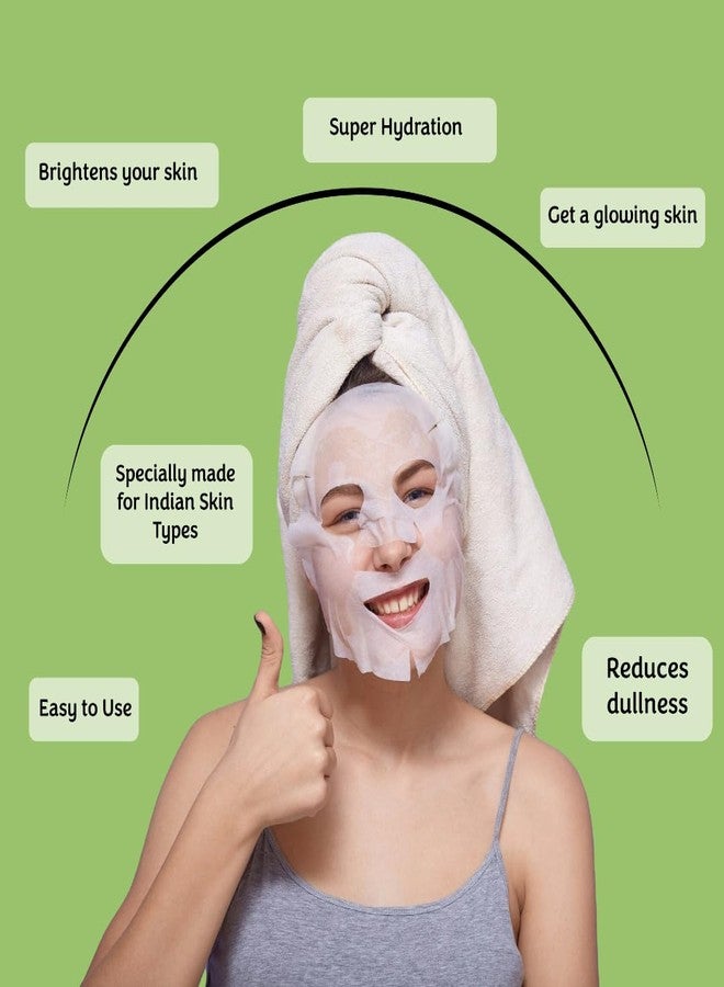 ماسكنغ قناع الوجه الورقي من ماسكينج سوبرفوود بالملفوف | تفتيح وترطيب وتوازن البشرة | للنساء والرجال | لجميع أنواع البشرة | عبوة من 4 قطع - Image 5