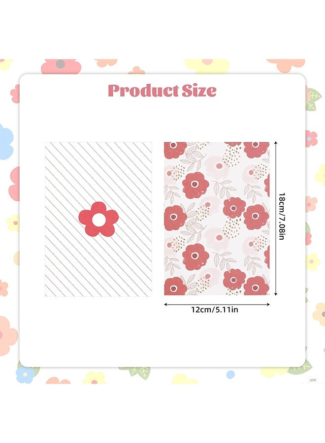 كوانتوم 300 قطعة من ورق سجل القصاصات، ورق قرطاسية مزخرف، لوازم ورقية جمالية للمذكرات والأعمال اليدوية والهدايا وكتابة الألبومات والرسم ومذكرات السفر - Image 2