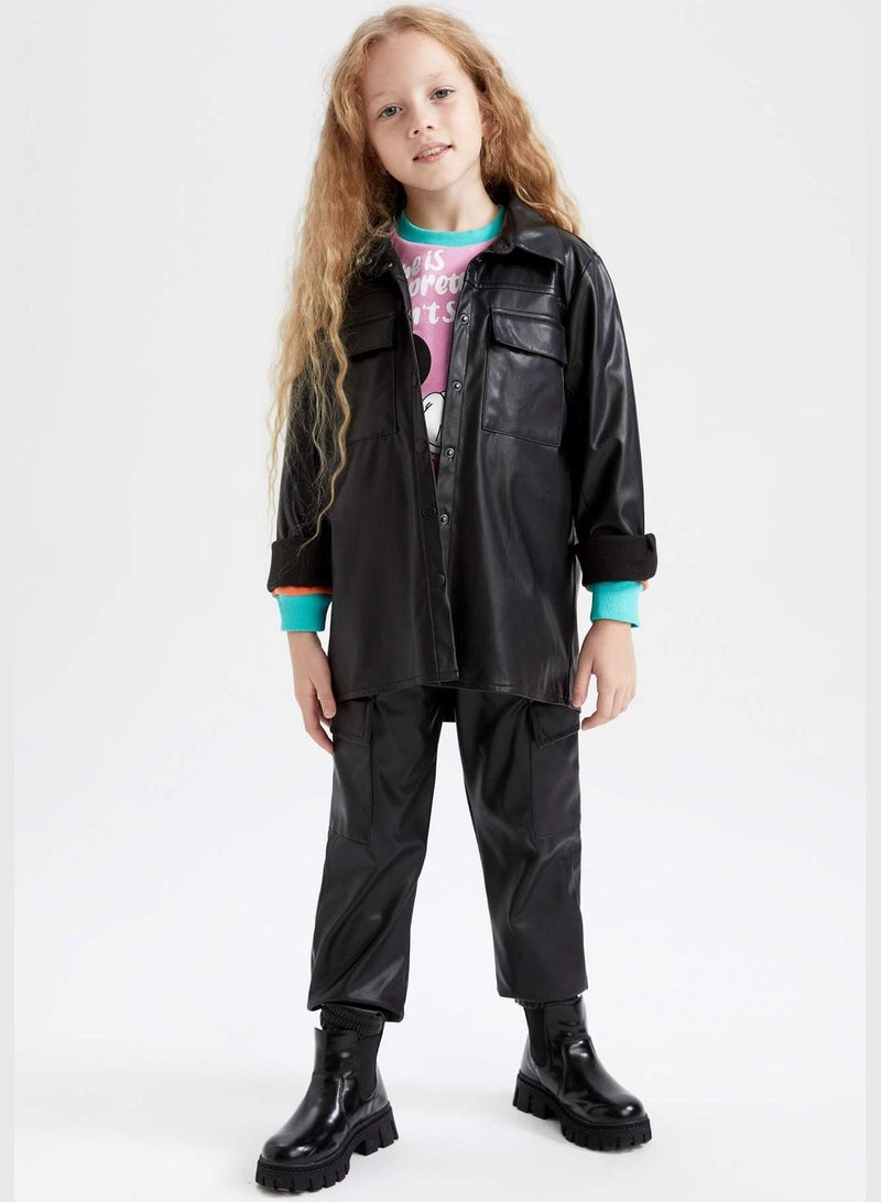 DeFacto Girl Cargo Fit Woven Trousers - Image 2