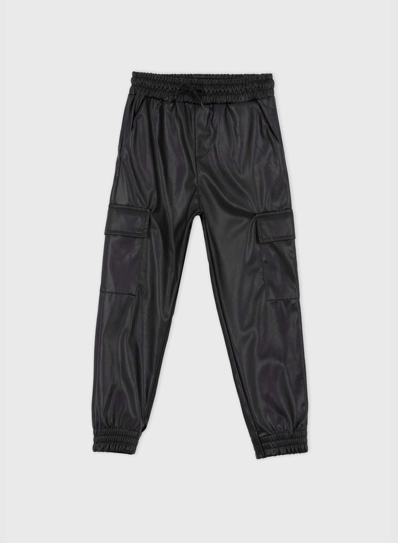 DeFacto Girl Cargo Fit Woven Trousers - Image 4
