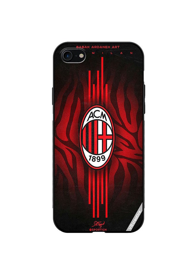 VR CREATIVE Protective Case Cover For Apple iPhone 7/8/SE 2020 Acm Logo Design Multicolour  - Image 1