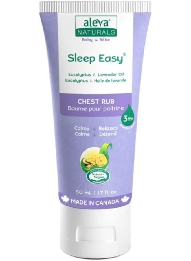 Aleva Naturals Sleep Easy Chest Rub 50 ml - Image 1