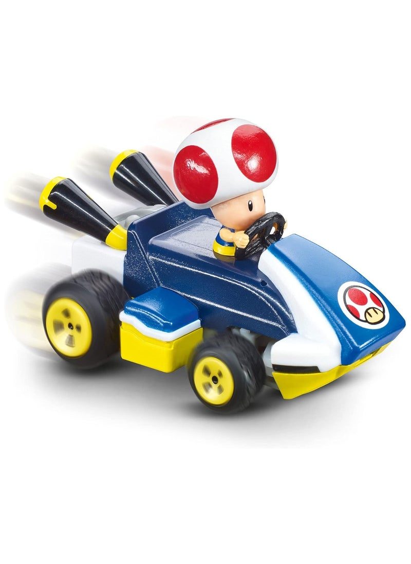Carrera RC 2.4GHz Mario Kart Mini RC, Toad | Remote Control Toy for Kids | Turbo speed, precise steering, eco-friendly packaging | Exciting racing fun for ages 6+  - Image 3