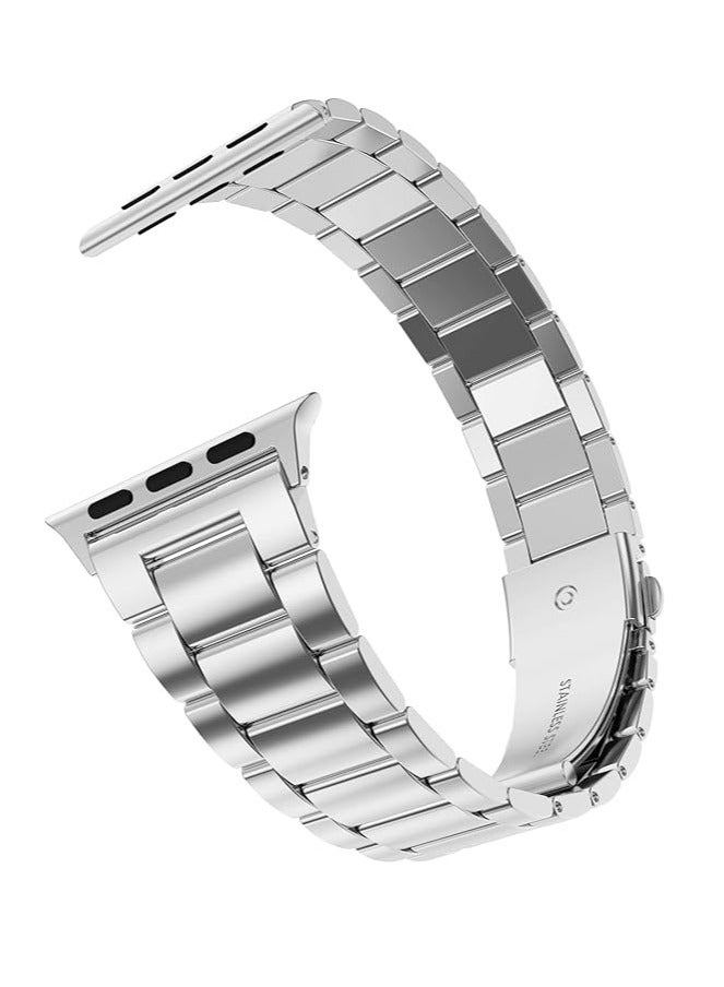 Stainless Steel Metal Smartwatch Band Wrist Strap 42mm 44mm 45mm 49mm