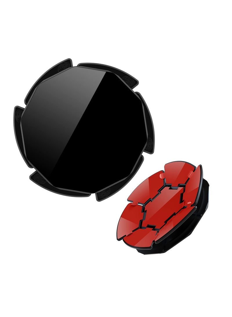 SYOSI Dashboard Pad Mounting Disk, 80mm Adhesive Suction Disc for Car Phone Mount Holder, Wireless Car Charger, GPS, Dash Cam - Image 1