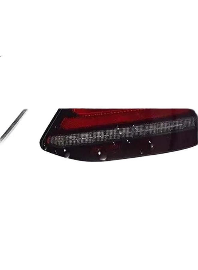 3M Reflective Sticker Warning Tape Sign Luminous Sticker For Electric Vehicles, Motorcycles, Cars, Scratch Cover, Diamond Grade, Maintain Distance - Red Checkered Pattern 25.3Cm*3.6Cm (1 Piece/Bag) - Image 1