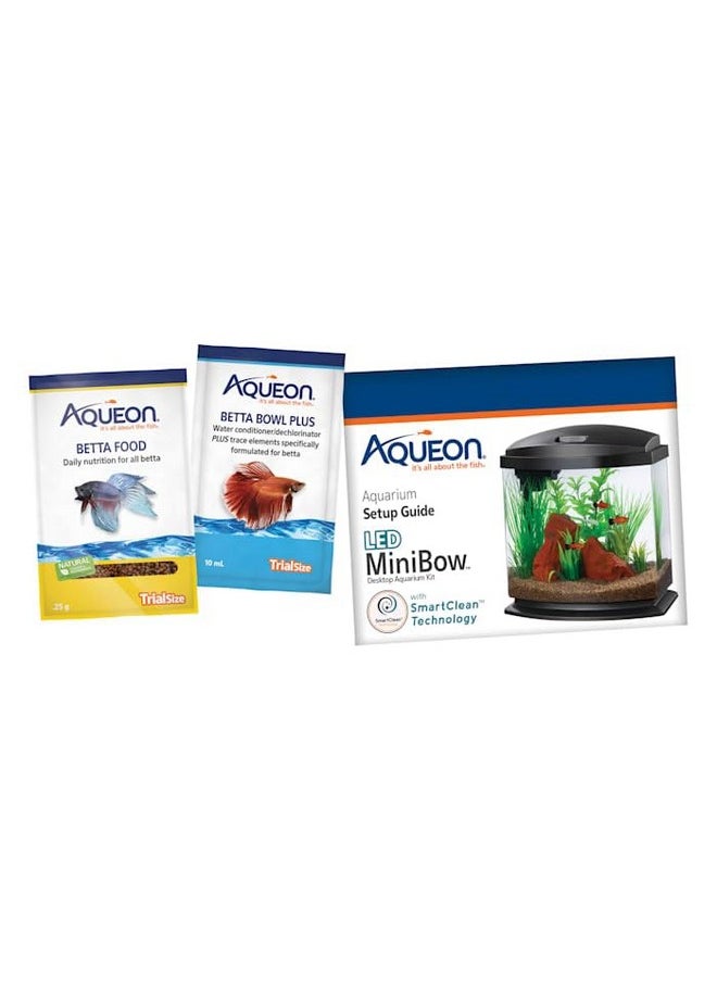Aqueon 00800198: Aquarium Kit Bettabow Led Blk 2.5G  - Image 4