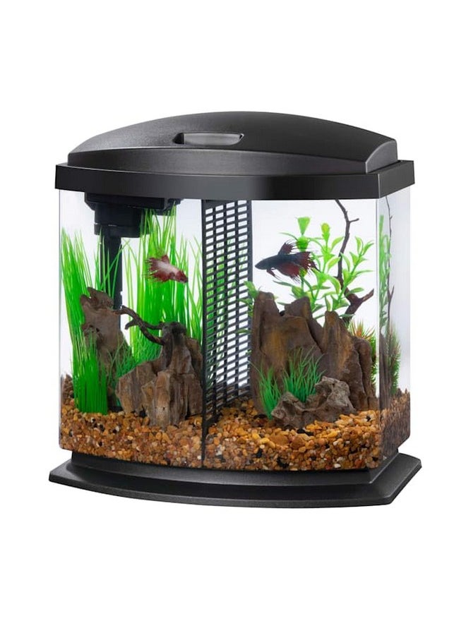 Aqueon 00800198: Aquarium Kit Bettabow Led Blk 2.5G  - Image 3