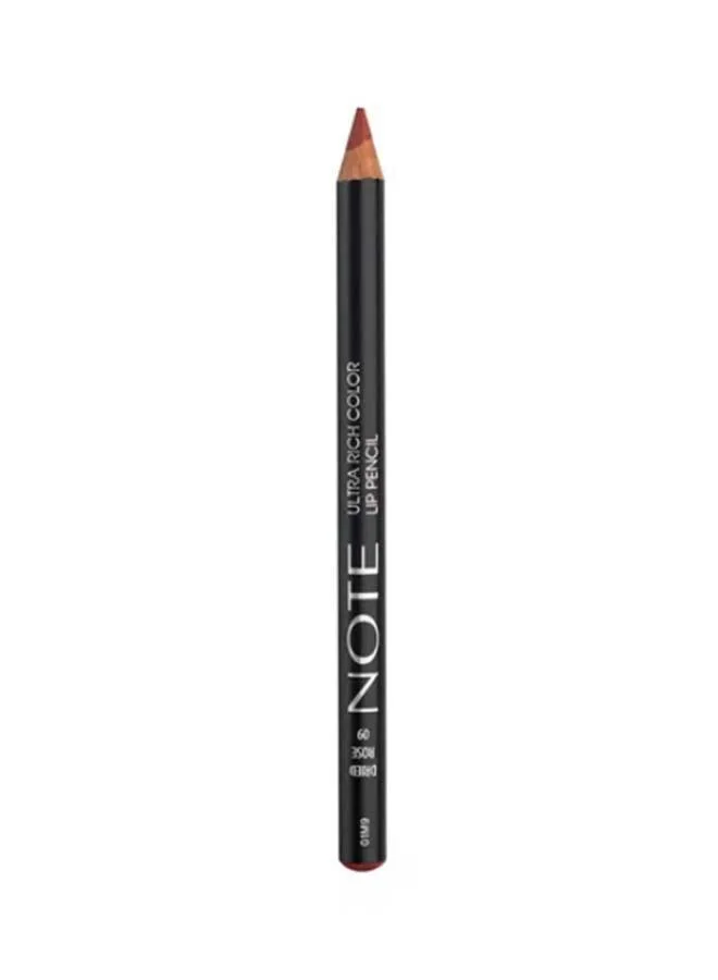 Note Note Ultra Rich Color Lip Pencil 09 - Dried Rose