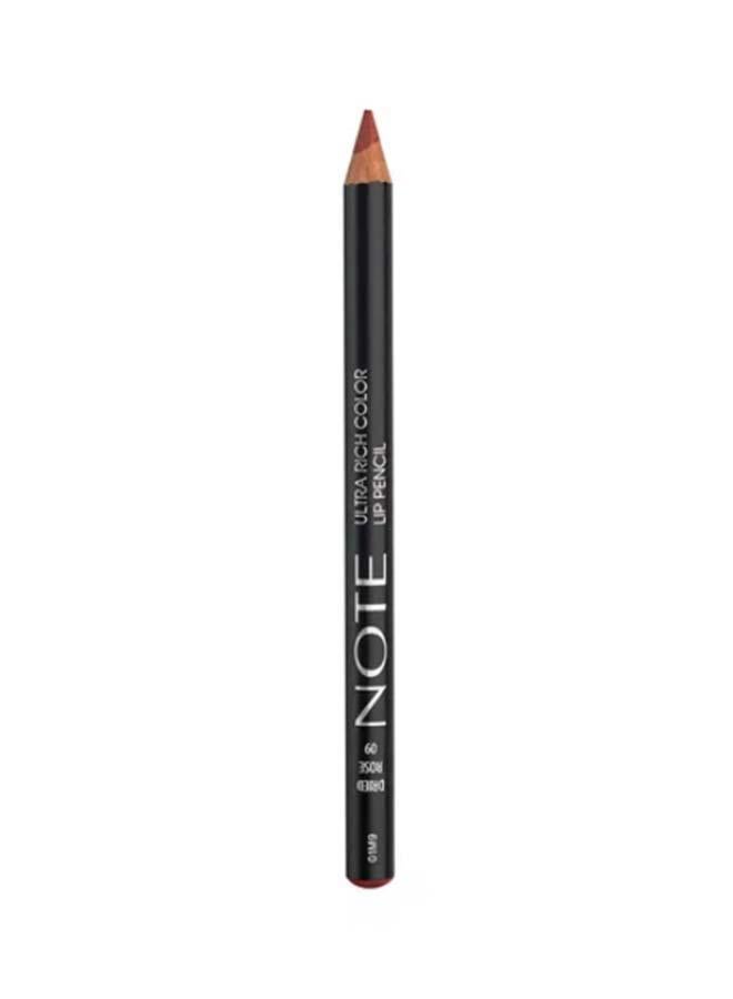 Note Ultra Rich Color Lip Pencil 09 - Dried Rose - Image 3