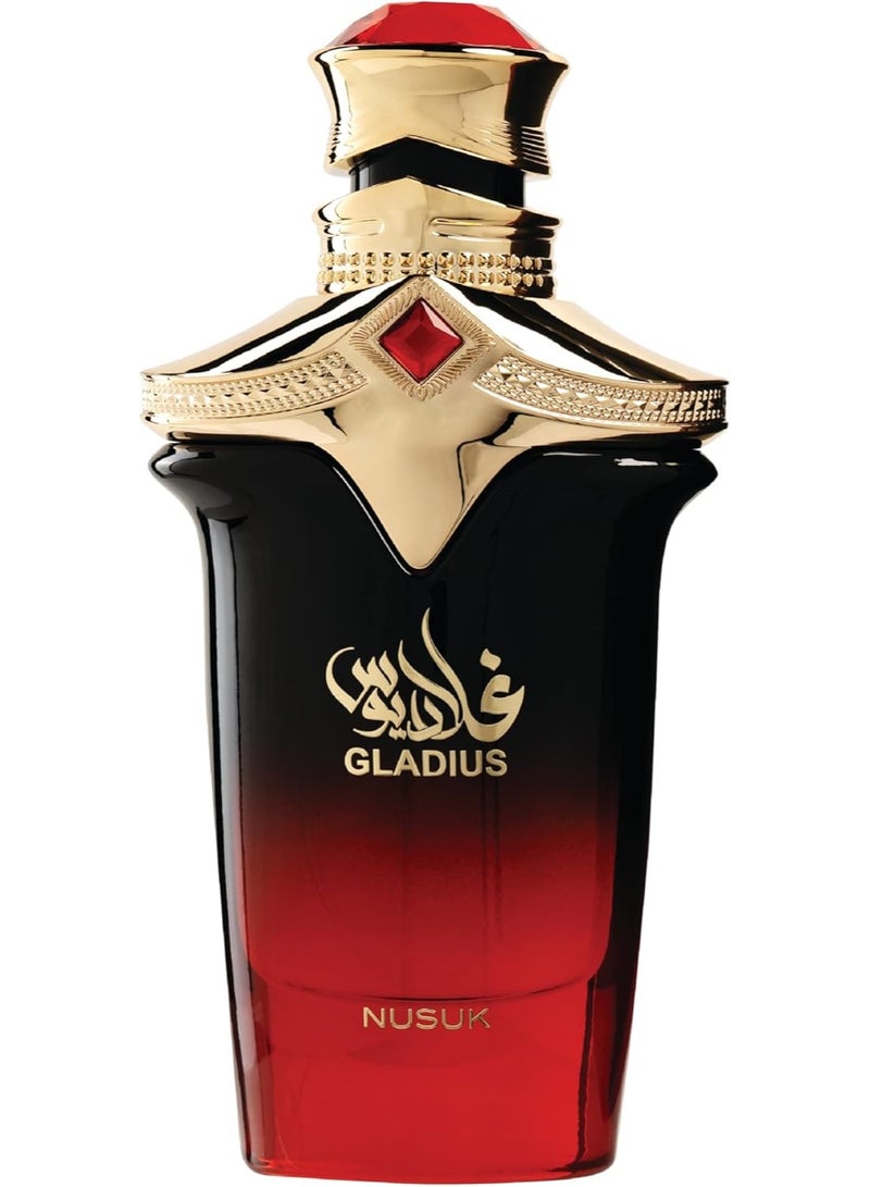 نسك عطر نوسوك جلاديوس إكسترا دو بارفان للرجال | عطر خشبي عطري يدوم طويلاً برائحة التوت والبرغموت والباتشولي | عطر عربي فاخر | 100 مل - Image 1