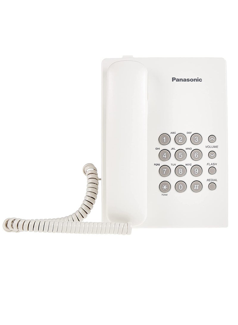 باناسونيك مجموعة هاتف أرضي بسلك واحد KX-TS500FX - Image 2