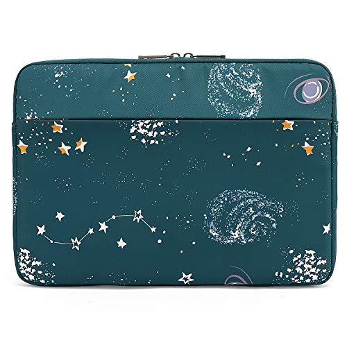 KAYOND 14 inch Laptop Sleeve, Compatible with14 inch Notebook Computer, Water Repellent Laptop Bag,Shockproof case (14-14.1 inch, Starry Sky) - Image 2
