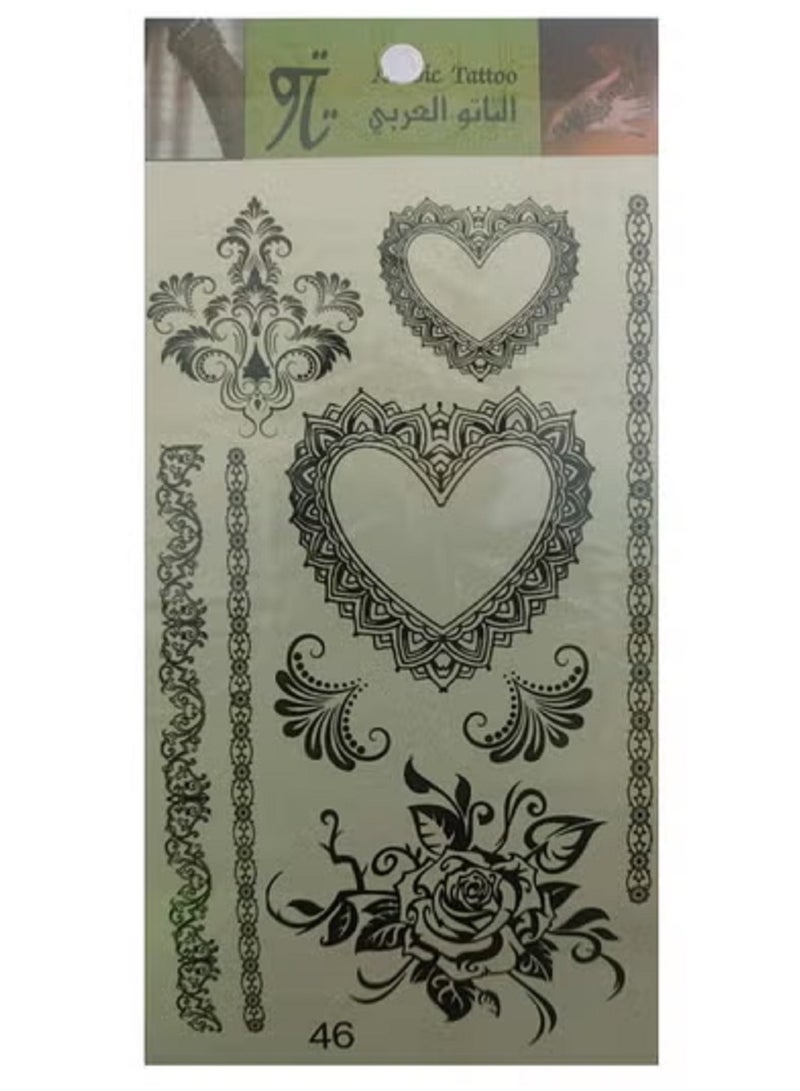 تاتو مؤقت بأشكال مختلفة - Image 2