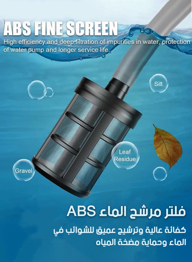 كراون جهاز ماكينة غسيل لضخ الماء بالضغط لاسلكي يصل الى 9 متر بطارية ليثيوم 3600hAm بقوة 260واط قابلة لإعادة الشحن - Image 4