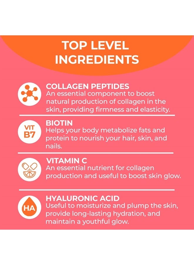 BIOTOPLEVEL الكولاجين السائل، البيوتين، فيتامين C جميعها في واحد - صحة جيدة للمفاصل، العظام، العضلات، الشعر، البشرة والأظافر - Image 2