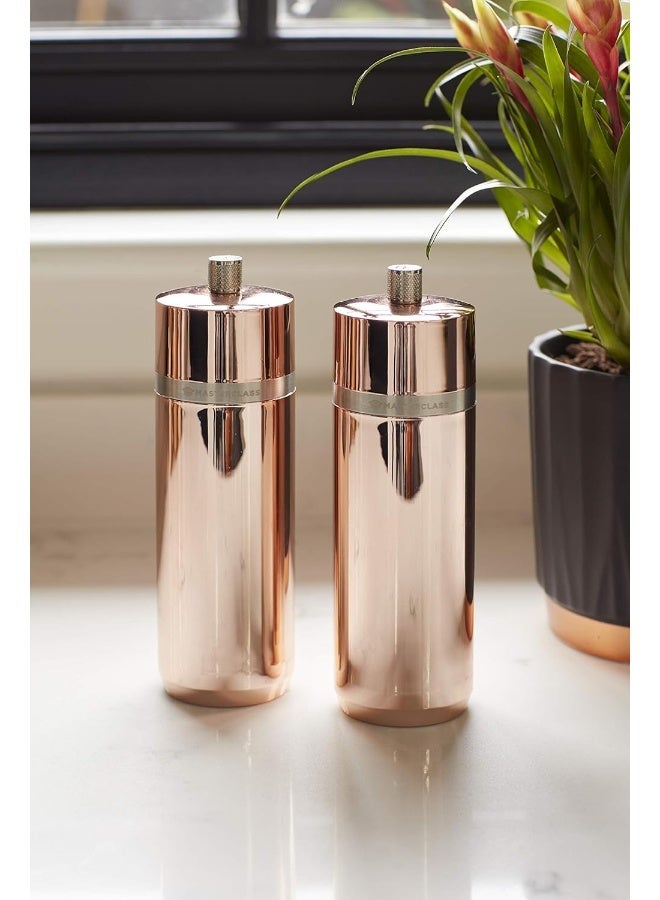 Master Class Masterclass Pepper Or Salt Grinder, Plastic, Copper Effect, 17cm - Image 4