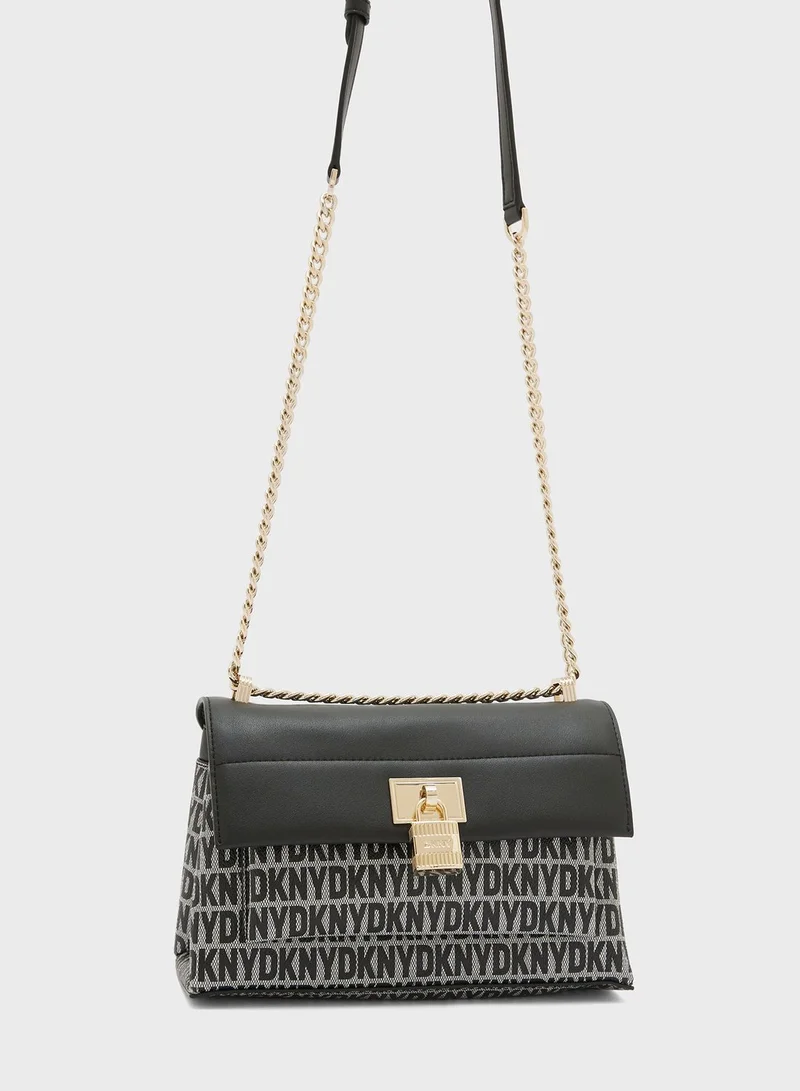 DKNY Evie Flap Over Crossbody Bags