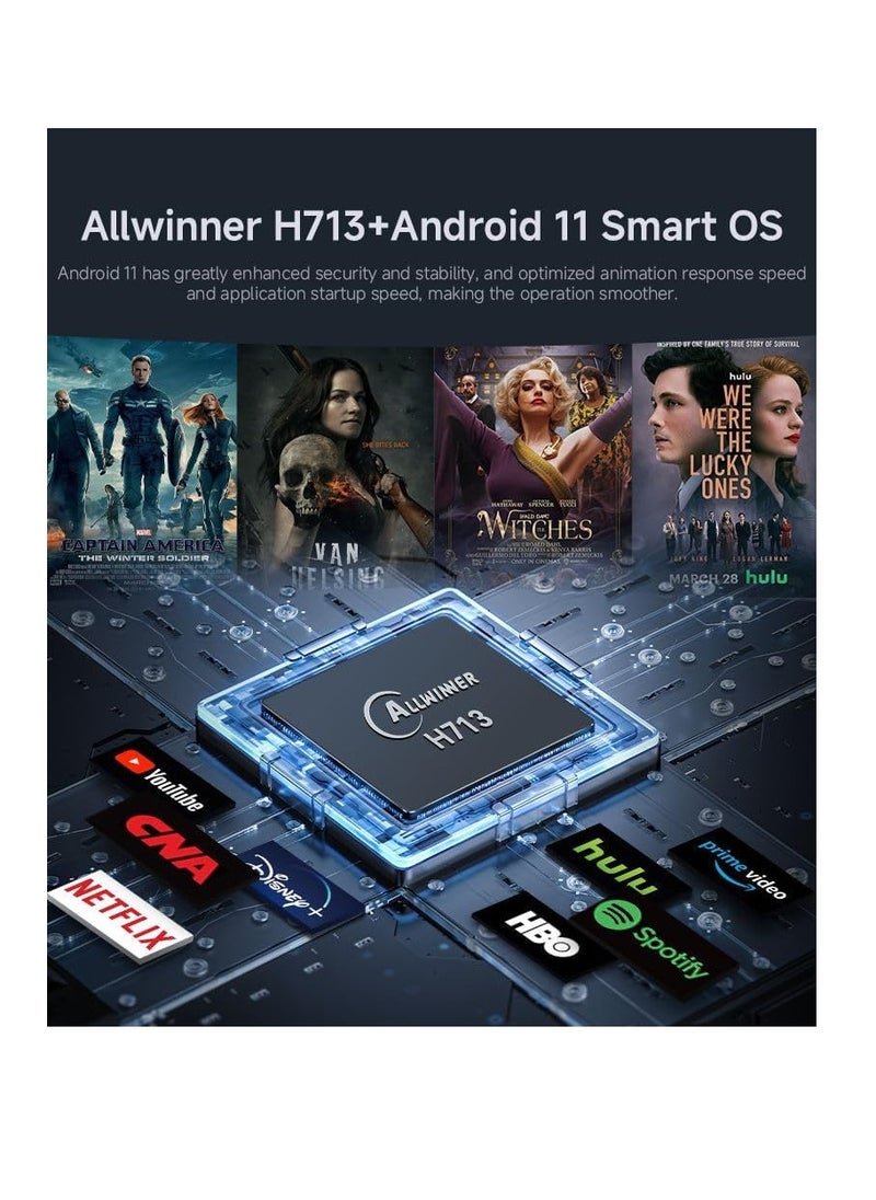 ALLKING Mini Portable LED LCD Android Smart Projector Full HD 1080P & 4K Keystone Correction for Home Theater & Cinema Beamer 390 ANSI WIFI Bluetooth HDMI USB  - Image 4