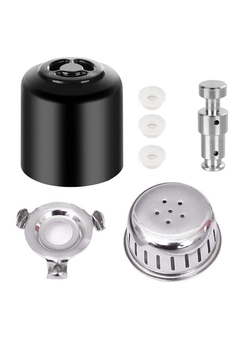 Captaintech Steam Release Handle Original Float Valve Replacement Parts Universal Pressure Valve For Instant Pot With 3 Silicone Caps Gaskets For Instant Ultra 3 6 8 Qt For Electric Pressure Cooker - Image 1