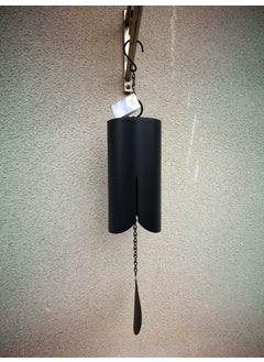 ARANRUPIN DECOR Aranrupin Decor Original Wind Bell for Indoor and Outdoor Decoration Cowbell Black Melody Wind Chimes for Balcony Bedroom with Sweet Sound Music Melody 28 Inches Black CBL28BK  - Image 2