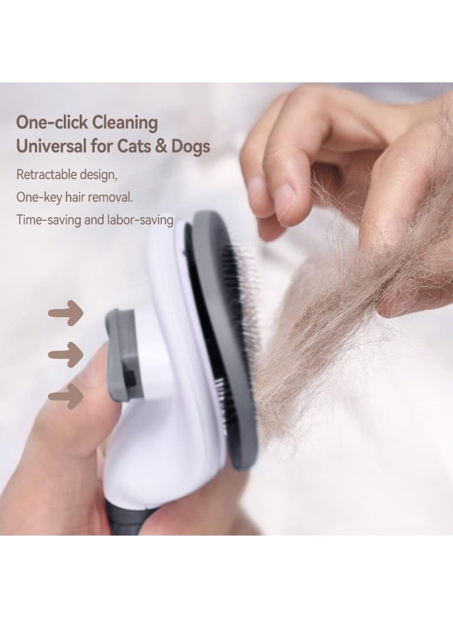 فرشاة شعر الحيوانات الأليفة – تمشيط وتنظيف للقطط والكلاب ( الوان متعددة ) - Image 2