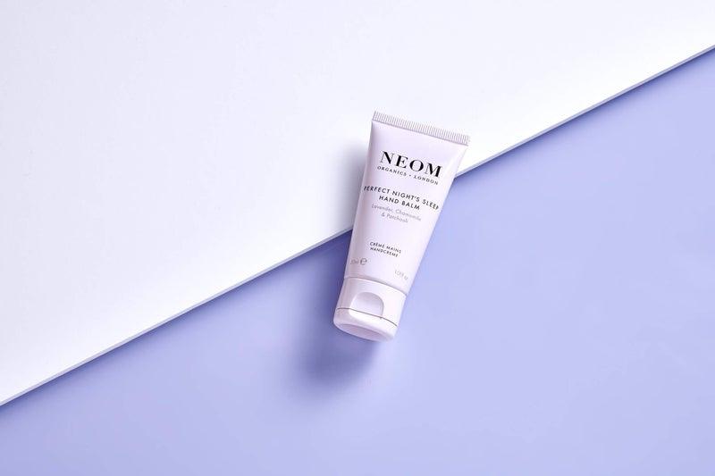 NEOM Neom – Hand Balm, 30ml | Perfect Night's Sleep Hand Cream | Lavender, Chamomile & Patchouli | Moisturizing & Nourishing | Cocoa & Shea Butter | 100% Natural Fragrance | Signature Sleepy Scent - Image 2