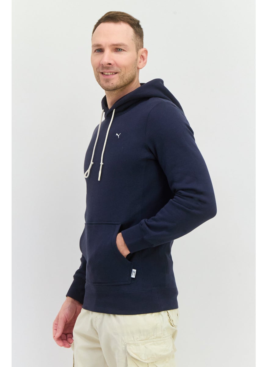 Puma x Select Men Sportswear Fit Long Sleeve Outdoor Hoodie, Navy  - Image 2
