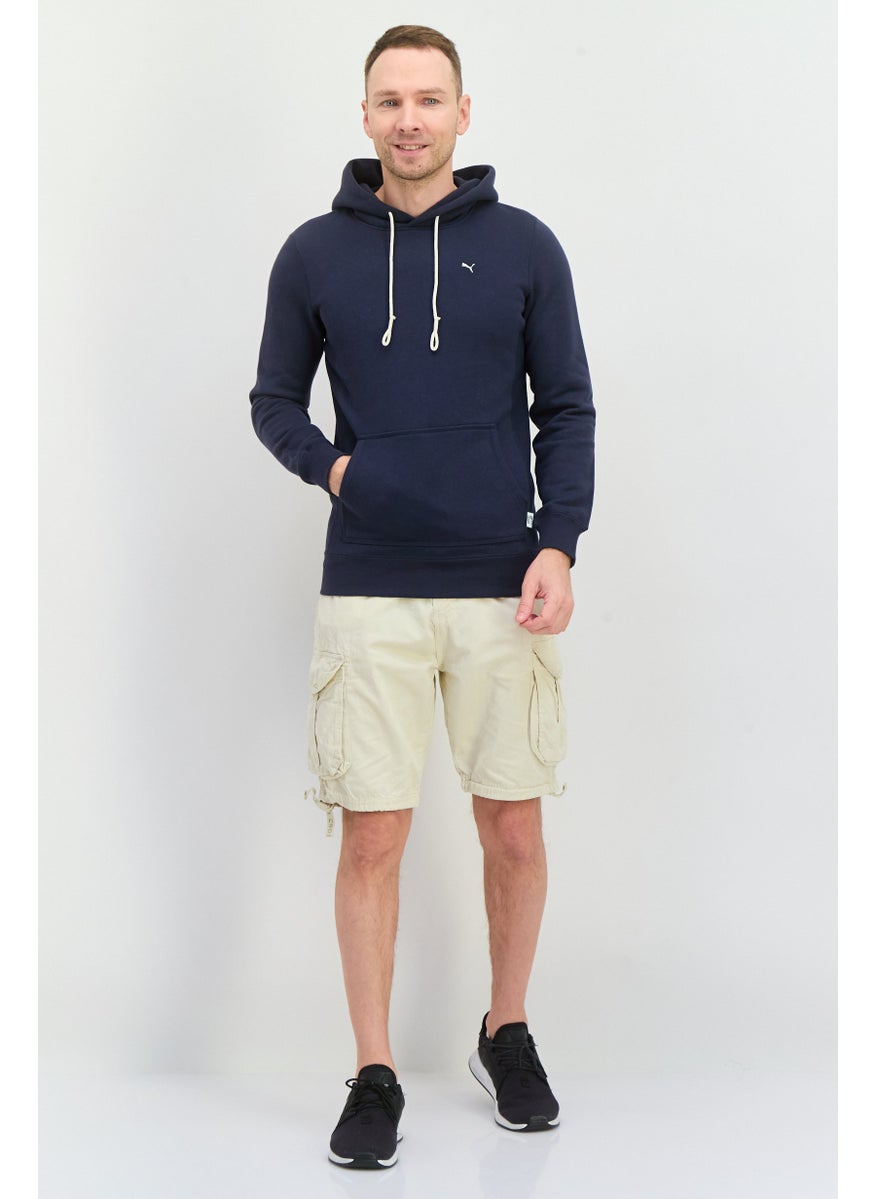 Puma x Select Men Sportswear Fit Long Sleeve Outdoor Hoodie, Navy  - Image 3