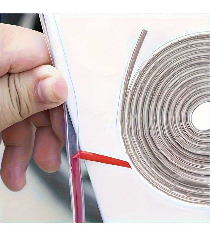 1 Roll Universal Transparent Car Door Anti Collision Scratch Protection Strip - Image 2