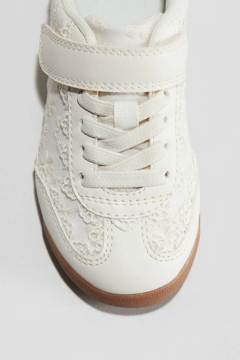 H&M Lace-Detail Trainers