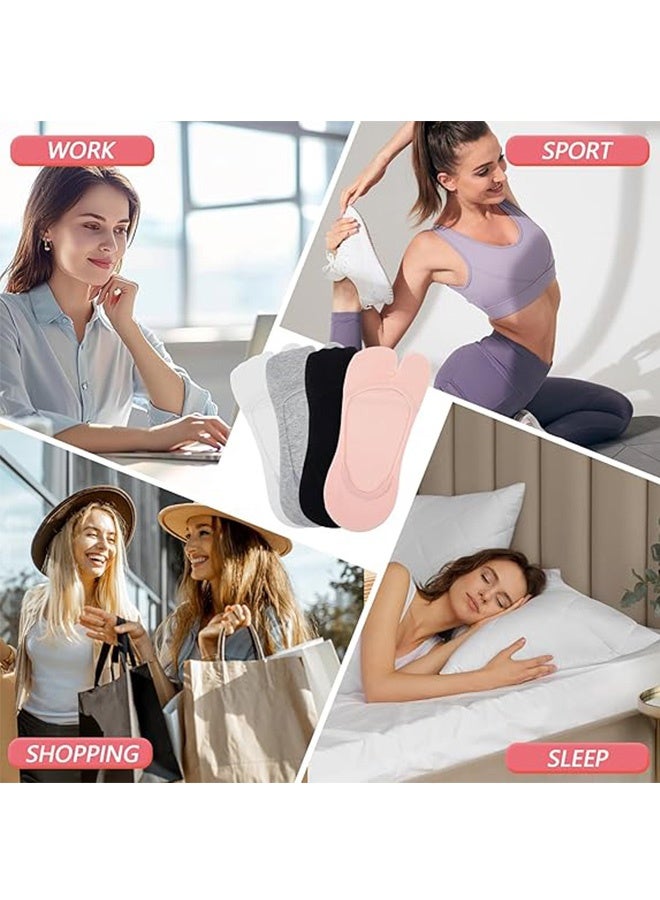 MXN 8 PCS Split Toe Socks, Elastic Short Flip Flop Socks, Casual Women Split Toe Socks for Summer - Image 5