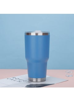 Stainless Steel 30OZ Tumbler, Travel Mug, Straw Cup Sky Blue