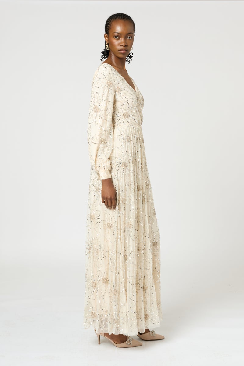 BEAUUT Sequin Embellished Maxi Dress  - Image 3