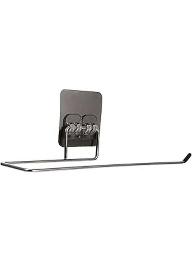 Stainless Steel Towel Rack Easy Install Bathroom Towel Holder Wall Mounted - Image 1